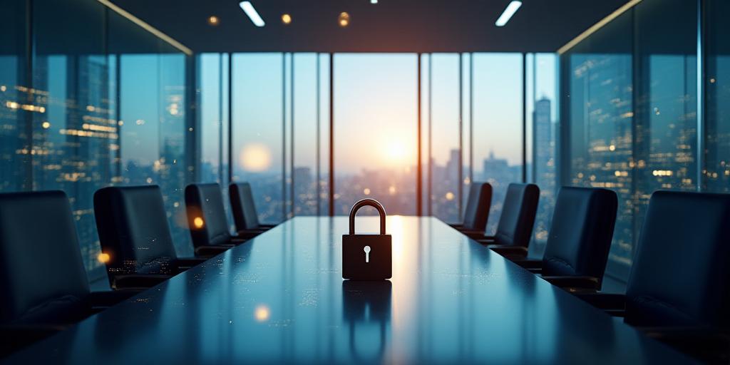 Secure data and financial privacy concept